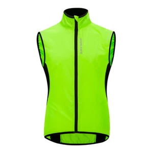 WOSAWE Men Women Lightweight MTB Cycling Vest Windproof Waterproof Running Tops - Picture 1 of 12