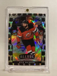 Kyle Palmieri /RW Devils 2020-21 UD Allure NHL Shield Refractor Parallel #48 - Picture 1 of 12