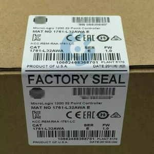 Nuevo controlador de 32 puntos AB 1761-L32AWA MicroLogix1200 sellado de fábrica 1761L32AWA - Imagen 1 de 2