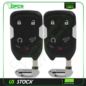 2 For GMC Sierra 1500 2019 2020 2021 Keyless Entry Remote Control Car Key Fob - Picture 1 of 6