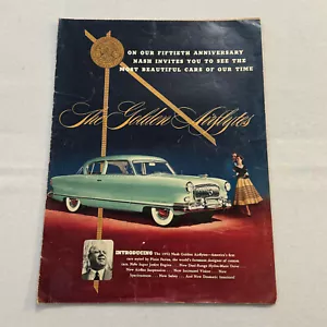 1952 Nash Car Sales Brochure Catalog Nash Ambassador Rambler Statesman - Picture 1 of 13