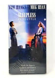 Sleepless in Seattle (VHS, 1993) Brand New, Sealed w/ Watermark - Tom Hanks - Imagen 1 de 6