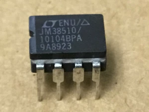 (1 PC)  LINEAR TECH  JM38510/10104BPA   Op Amp Single AMP, Bipolar, 8 Pin, Ceram - Picture 1 of 2