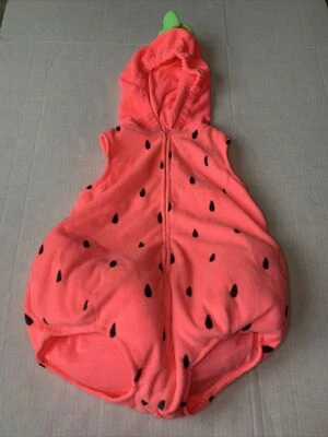 Fantasia Carters melancia meninas 24 meses Halloween rosa - Imagem 1 de 4