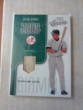 2003 DONRUSS STUDIO RARE JASON GIAMBI  YANKEES CARD # 36 OF 75  RELIC BAT NICE