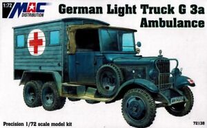 Mac 72138 - Alemán Light Camión G 3a Ambulancia - 1:72