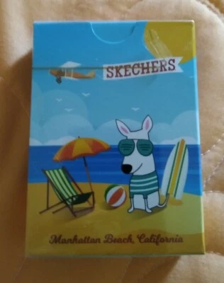 SKECHERS Manhattan Beach, California DECK of PLAYING CARDS. New, SEALED - Image 1 of 4