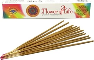Green Tree Flower of Life Premium Masala Incense Sticks - 15 Gram Single Packet - Picture 1 of 1