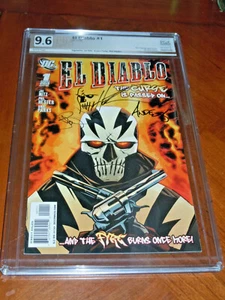 EL DIABLO #1 (2008) PGX CASI NUEVO+ (9,6) estado Firmado por NITZ, PARKS y HESTER - Imagen 1 de 2
