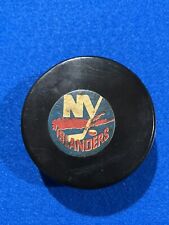 Vintage New York Islanders Art Ross Converse Game Hockey Puck NHL