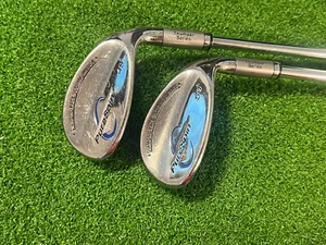 PURESPIN THUMPER SERIES Diamond Face 49* GAP & 58* SAND Wedge Set Right Handed - Picture 1 of 9