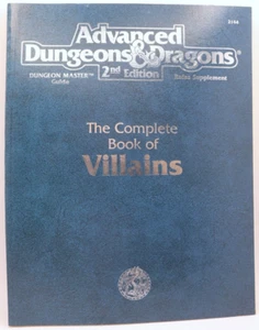 The Complete Book of Villains (Advanced Dungeons & Dragons 2nd Ed) 1st Printing - Picture 1 of 6