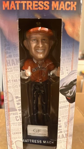 Houston Astros Mattress Mack Bobblehead  07/07 SGA NEW vs Mariners Cover