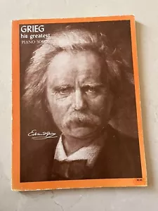 Grieg His Greatest Piano Solos Compiled by Alexander Shealy 1971 - Picture 1 of 10