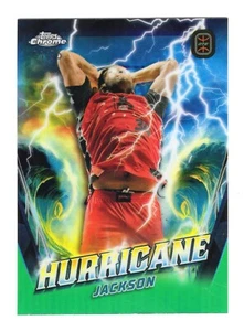 2023-24 Topps Chrome OTE Hurricane #H-5 Jahzare Jackson City Reapers /75 - Picture 1 of 2