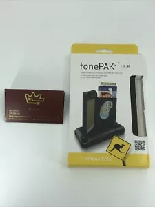 Fonepak IPhone 5 / 5S Hard Wallet Case With Card Holder - Brown - Picture 1 of 5