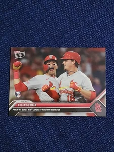 2023 MLB Topps NOW #278 NOLAN GORMAN PH HR RC FEAT LARS NOOTBAAR CARDINALS - Picture 1 of 2