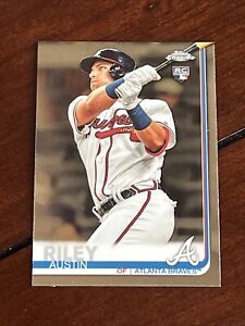 2019 Topps Chrome Update Austin Riley Rookie Braves RC #37