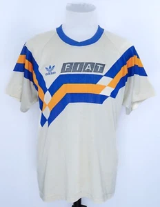 CA BOCA JUNIORS 1990-91 AWAY MATCHWORN SHIRT #4 - CAMISETA MAGLIA ADIDAS VINTAGE - Picture 1 of 22