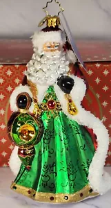 Christopher Radko Designer’s Choice “Santa’s Sparkling Keepsake” Ornament *NEW* - Picture 1 of 21
