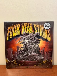 Four Year Strong - Enemy of the World Half Sea Half Black Vinyl LP LE 280 - Picture 1 of 5