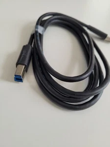 Dell USB 3.0 Type A to B Cable M/M 6' Long Printer Scanner 5KL2E22501 - Picture 1 of 2