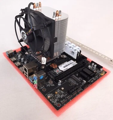 Mainboard & i7-11800H, 64GB Mushkin DDR4, 512GB PCIE-4.0-SSD & CPU Kühler OVP - Bild 1 von 4