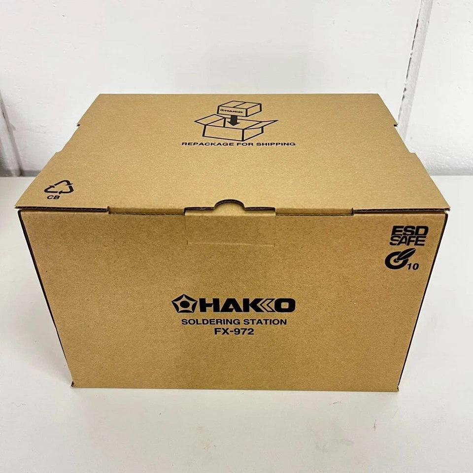 Hakko FX972-81 Dual Port Soldering Station AC100V 200Ｗ 2-pole ground plug