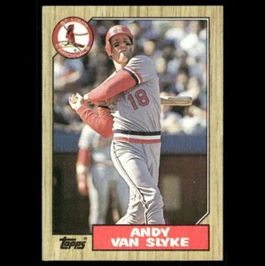 1987 Topps - Andy Van Slyke #33 St. Louis Cardinals⚾ Baseball Card - Picture 1 of 3