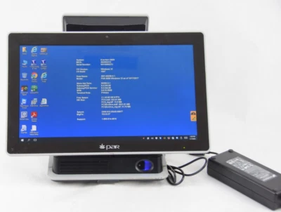 Par T8520 Intel i5-6300u 2.40GHz 16GB 120GB All in One POS Computer Terminal - Image 1 of 4