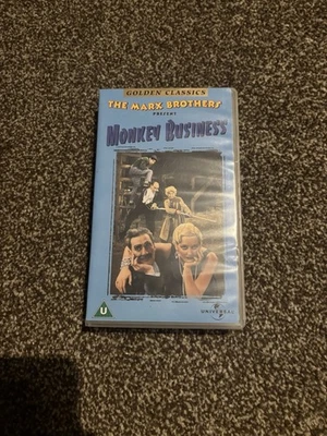 Monkey Business Presented by Marx Brothers VHS - Image 1 of 2