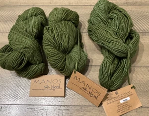 Manos Del Uruguay Silk Blend Yarn 3 Merino Extrafine Wool 1.75oz 150yd - Picture 1 of 2
