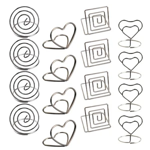 20Pcs Creative Message Note Clips Adorable Photo Holders Desktop Ornaments - Picture 1 of 12