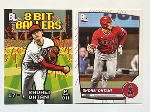 π₯2 Card Lot - 2023 Topps Big League Shohei Ohtani - 8 Bit Ballers & Base #200π₯ - Picture 1 of 6