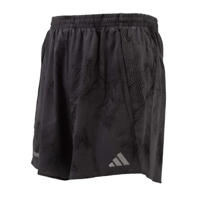Adidas Running Ultimate AOP Shorts Men's Running Pants Sports Trousers Grey - Image 1 of 4