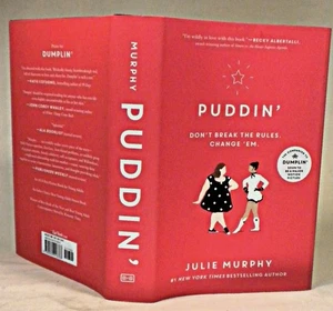SIGNED, Puddin', Julie Murphy, Signed title page, First Printing, Like New - Imagen 1 de 9