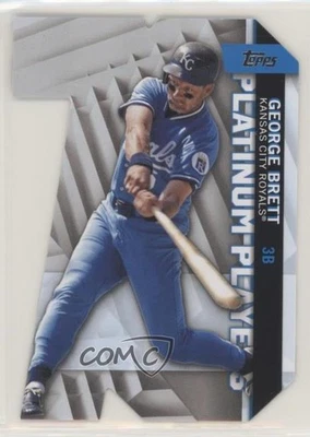 2021 Topps Topps Platinum Players Die-Cuts George Brett #PDC-8 HOF - Image 1 of 2