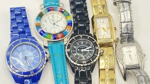 Amazing Ladies Watch Bundle Of 5 Fashion Watches. All In Great Working Condition - Picture 1 of 22