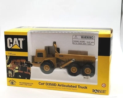 CAMION ARTICOLATO NORSCOT CAT D350D scala 1/50 - Immagine 1 di 4