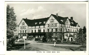 Canada Corner Brook NL Glynmill Inn old Doris Parsons locally published postcard - Picture 1 of 4