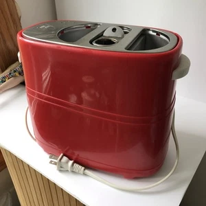 Continental Treats Pop-up Hot Dog & Hot Dog Bun Toaster Red 650 W - Picture 1 of 4