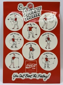 Genuine Russell Spinner Merchandise - Coca-Cola - Stickers/Decals. - Picture 1 of 24