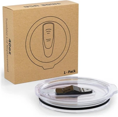 JMOE USA 40oz Lid Replacement For RTIC Tumbler ONLY | DOES NOT FIT STANLEY or YUKON 40oz