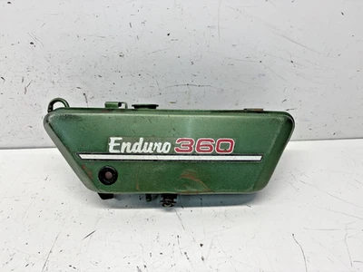 Yamaha DT250 DT360 DT400 Oil Tank / Reservoir Assembly / 438-21705-01 - Image 1 of 4