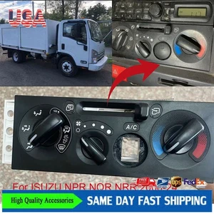 Nuevo panel controlador de clima interruptor unidad calentador CA para ISUZU NPR NQR NRR 2008-24 - Imagen 1 de 9