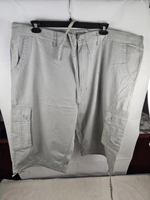 Parish Nation Men's Shorts Cargo Cotton 6 Pockets Grey 48 - Image 1 of 4