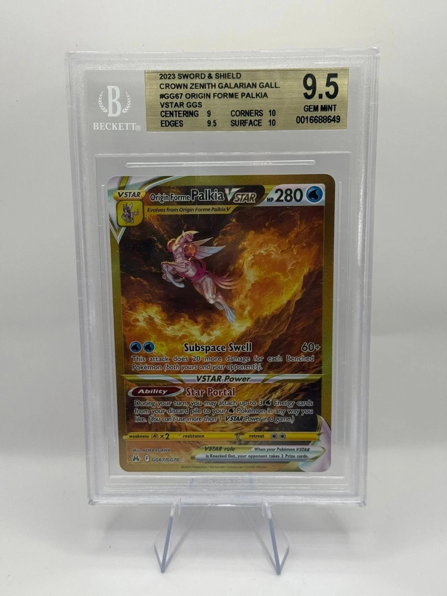 Pokémon TCG Beckett Grading Services (BGS) Secret Rare Individual