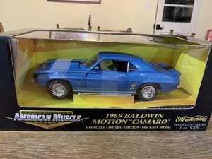 Camaro ERTL AMERICAN MUSCLE 1969 Baldwin Motion. Escala 1/18. Die-cast nuevo en caja - Imagen 1 de 5