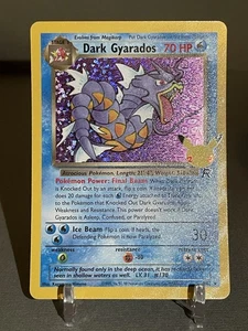 HOLO BLEED ERROR - Dark Gyarados 8/82 Celebrations Pokemon Card TCG 2021 NM #3 - Picture 1 of 3