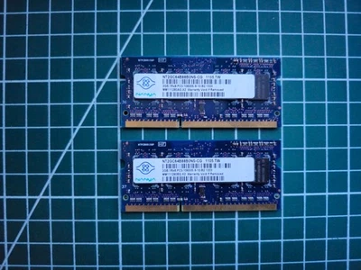 2 x NANYA NT2GC64B88B0NS-CG RAM 4GB (2 x 2GB) 1Rx8 PC3-10600S DDR3 Pair - Image 1 of 2